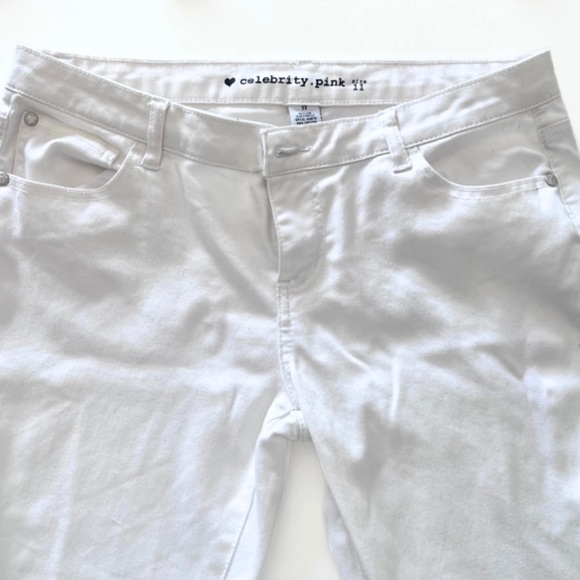 CELEBRITY optic white jeans- size: 11 - Picture 4 of 7